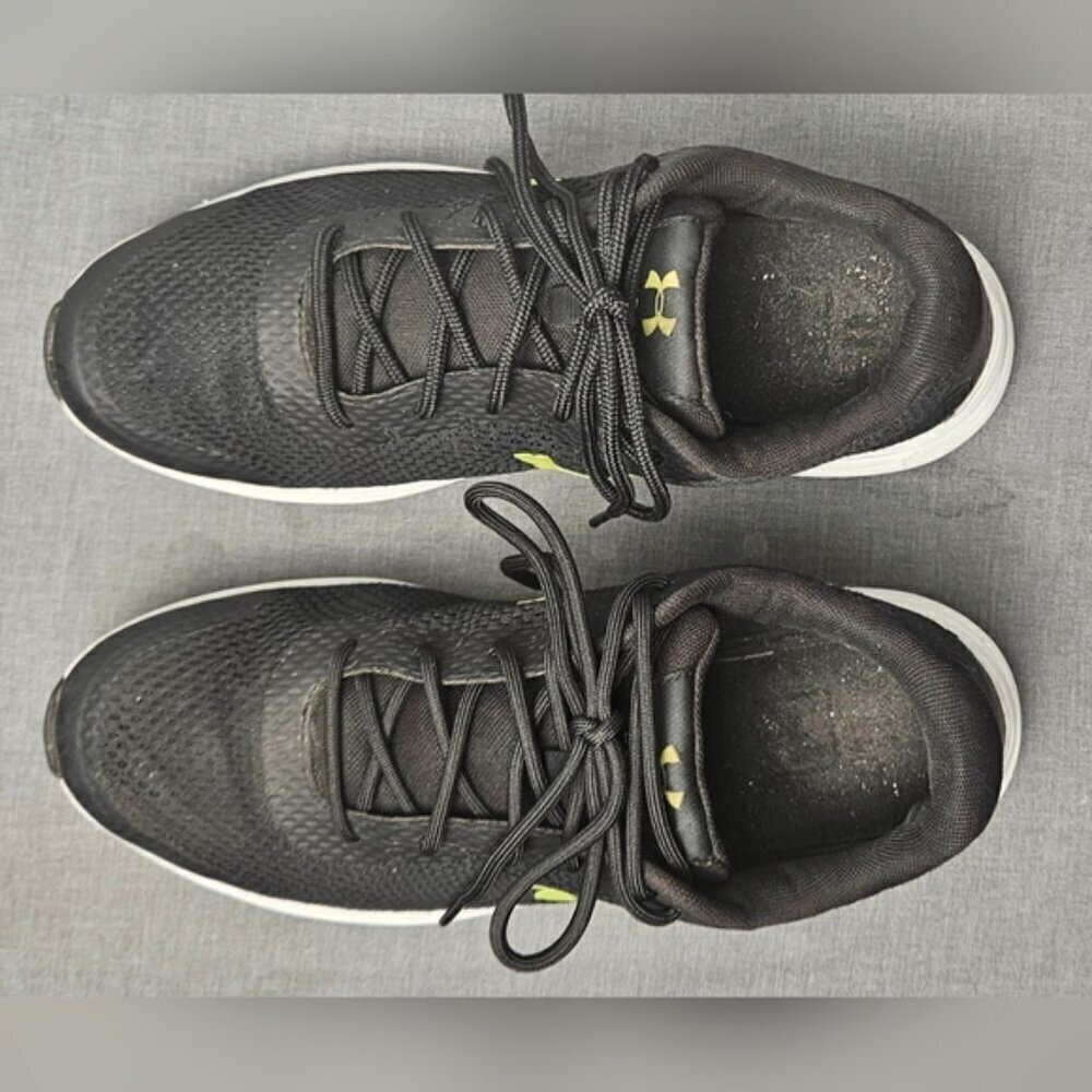 Under Armour Surge 2 Running Shoes Mens 10 Black Green 3022595 003 - Picture 7 of 10